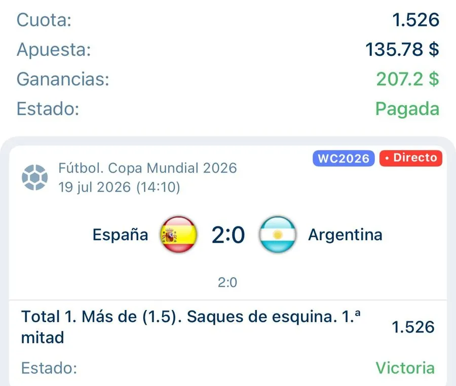 Resultado real de la comunidad Neptuno